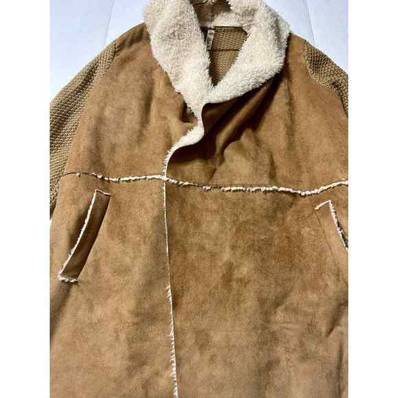 Diva D Shawl Sweater Camel Color Women’s Size 1XL - Picture 2 of 16